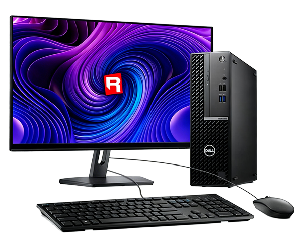 computador de escritorio torre SFF empresarial en alquiler con monitor para empresas