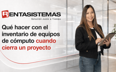 Qué hacer con el inventario de equipos de cómputo cuando cierra un proyecto