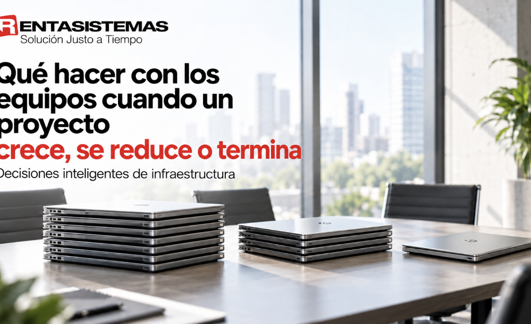 Qué hacer con los equipos cuando un proyecto crece, se reduce o termina